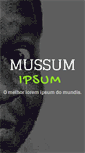 Mobile Screenshot of mussumipsum.com